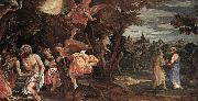 Paolo  Veronese Baptism and Temptation of Christ china oil painting reproduction